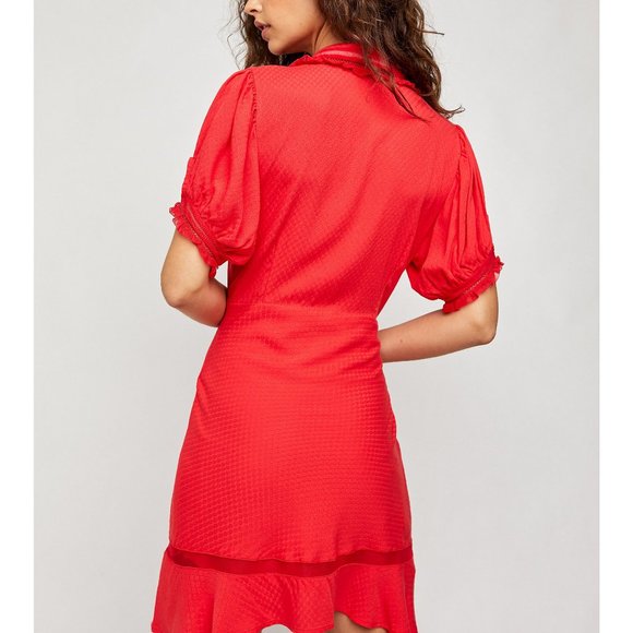 NWT Free People Warm Glow Mini / Cherry Crush - Picture 3 of 6